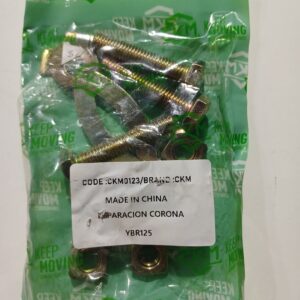 Set tornillos ajuste corona YBR125 XTZ125