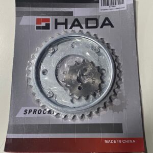 Kit corona y piñon Honda biz 105 35/15 428h c/ protector