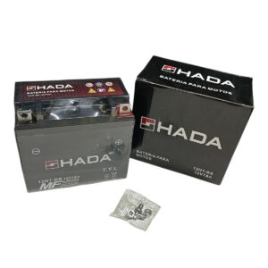 Batería Hada 12N7-BS 12V7Ah/12n7-3b medidas 14 x 7,5 cm y 12.5cm de alto