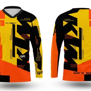 Remera jersey KTM talle L ( amarillo y negro )