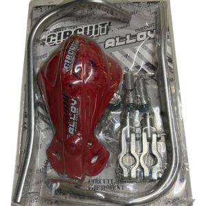 Cubre puños protector de manos Circuit Alloy (rojo)