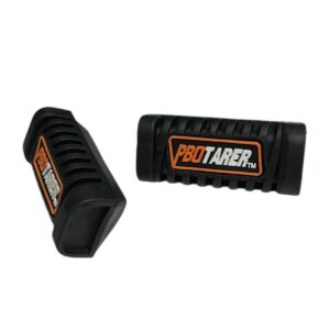 Gomas posapies delanteras universales ( negro con naranja )