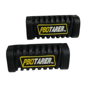 Gomas posapies delanteras universales ( negro con amarillo )