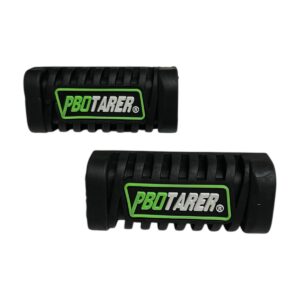 Gomas posapies delanteras universales ( negro con verde )