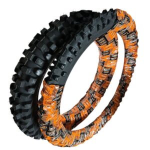 Juego de cubiertas c/ tacos para Honda Tornado/XTZ/KLX/TXR