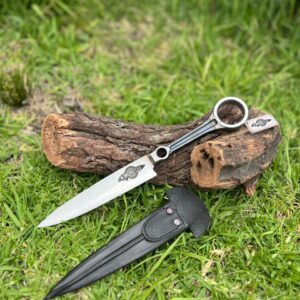 Cuchillo motero biela ( hoja de acero inoxidable - 17cm)