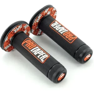 Puños Protaper , color negro con naranja