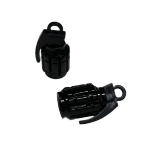 Juego de tapitas de válvula (granadas negras)