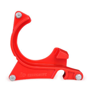 CUBRE BLOQUEO DE CADENA/PIÑON BIKER TORNADO ROJO