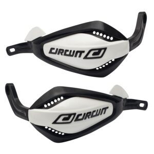 Protector Cubre puños P4 NEGRO/BLANCO-CIRCUIT