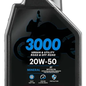 Aceite Motul 3000 20w50 4t Mineral x1 Litro
