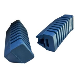 Gomas posapies p/ motos 110 , universales ( azules )