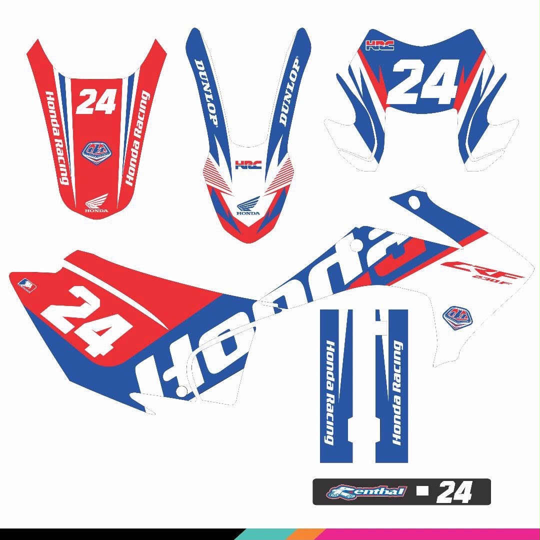 Grafica Honda Tornado Modelo 9