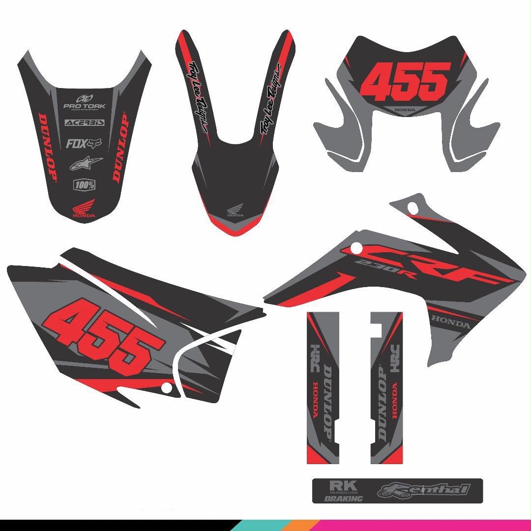 Grafica Honda Tornado Modelo 10